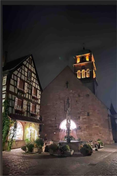 La Jolie Maison Bleue, Au Coeur De L'Alsace Кайзерсберг Экстерьер фото