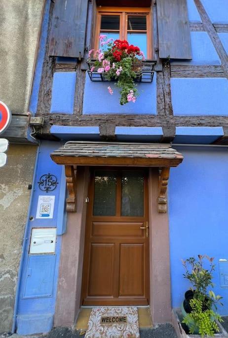 La Jolie Maison Bleue, Au Coeur De L'Alsace Кайзерсберг Экстерьер фото